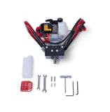 BLOWOUT SALE!  Gas Powered, 1-Person-Operated Post Hole Digger Head AND 5 Augers! 52cc / 2.3 hp Easy-Starting Two Stroke Engine