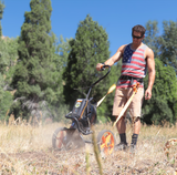 TrencherPro Lightweight Trenching Machine w/ToolTuff 74cc Engine - Cart Optional