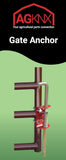 Tool-Tuff Gate Anchor for Tube Gates 1-3/4" to 2" Diameter