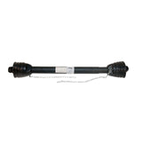 PTO Drive Line, Post Hole Digger, 1-3/8x6 Spline to 1-3/8 Round 42" - 58", Series 4