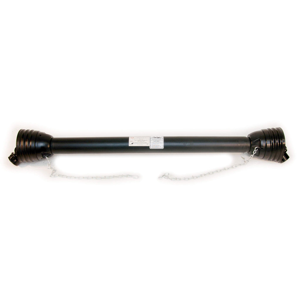 PTO Drive Line/Drive Shaft, 1-3/8x6 Spline to 1-3/8 Round, General Purpose, 5'/6' Pull Cutters 56"-82" 5 Series