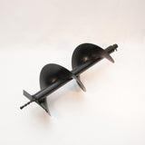 Tool-Tuff Combo: TWO Augers (Choose Sizes) AND Gas Powered, 1-Person-Operated Post Hole Digger Head, 52cc / 2.3 hp Easy-Starting Two Stroke Engine