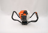 Tool-Tuff Combo: One Auger (Choose Size) AND Gas Powered, 1-Person-Operated Post Hole Digger Head, 43cc / 1.75 hp Easy-Starting Two Stroke Engine