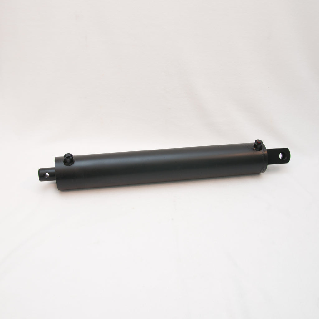 Hydraulic Log-Splitter Cylinder, 4" Bore x 24" Stroke, Clevis-Mount, OEM Replacement