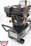 ToolTuff 5gal, 7gpm, 900psi Gas-Powered Hydraulic Power Unit, Mobile Power Pack Station - Power Implements, Dump Trailers, Etc