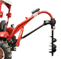 Tool Tuff 1500 Heavy Duty 3-Point Post Hole Digger for Cat 1 & 2 Tractors
