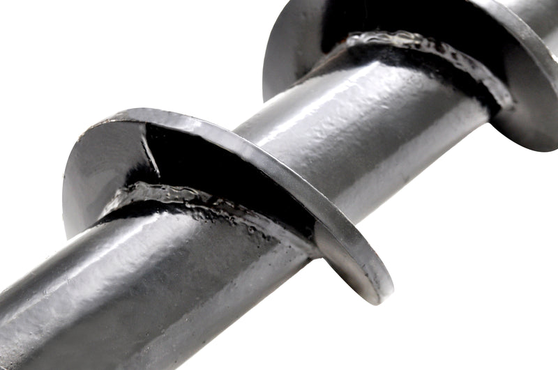 Tool Tuff Earth Auger Industrial Duty Rock Auger, 6" Diameter, Hex Drive, Interchangeable Standard Edges