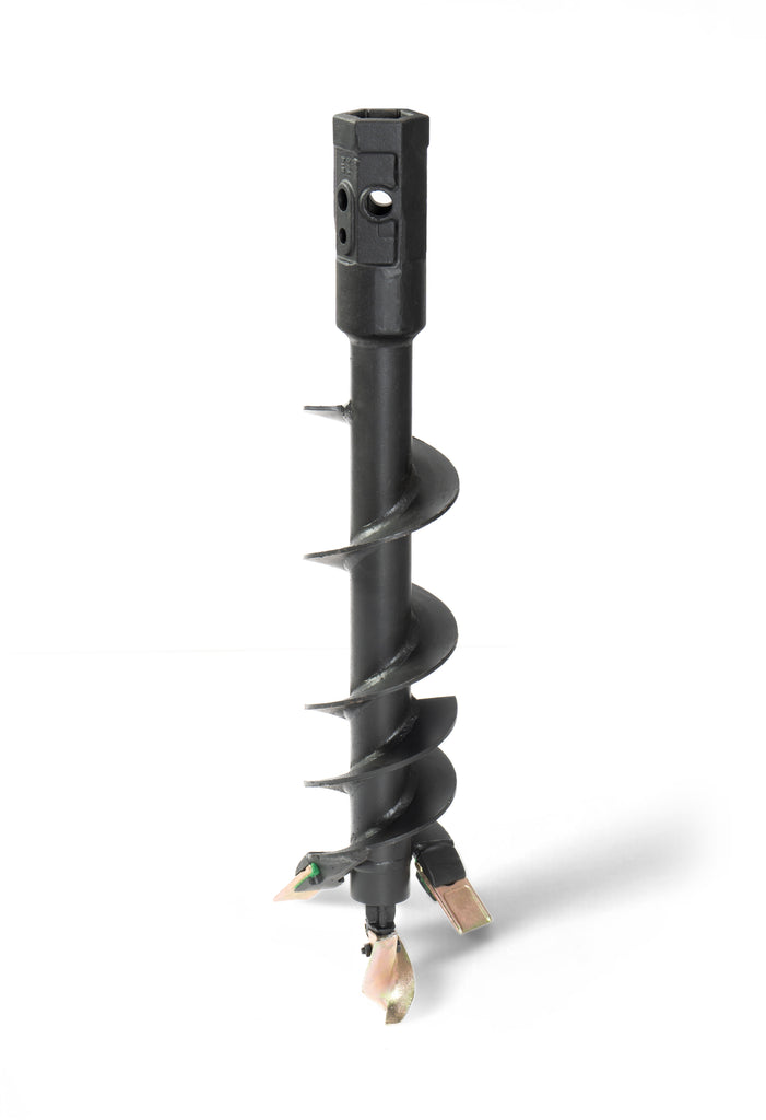 Compact Industrial Duty Earth Auger, 2 in. Hex Drive, Interchangeable ...