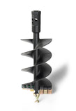 Compact Industrial Duty Earth Auger, 2 in. Hex Drive, Interchangeable Standard Edges