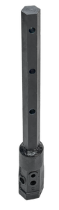 Auger Extension, 2" Hex Drive, Variable Length, 24" Max Length