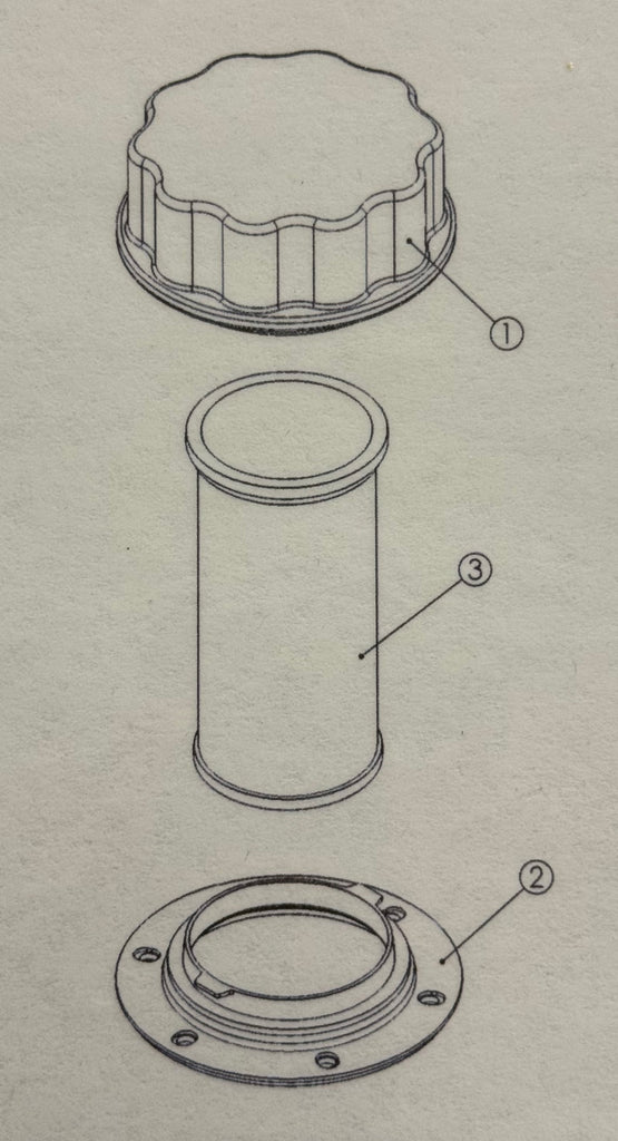 Fill Port Assembly Fill-port breather cap assembly | ToolTuff Direct