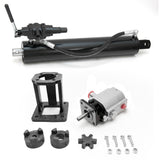 Tool Tuff Log Splitter Build Kit, 13 GPM Pump, 4" Cylinder, Auto-Ret Valve, Mount LO75 Couplers