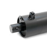 Hydraulic Log-Splitter Cylinder, 4" Bore x 24" Stroke, Clevis-Mount, OEM Replacement