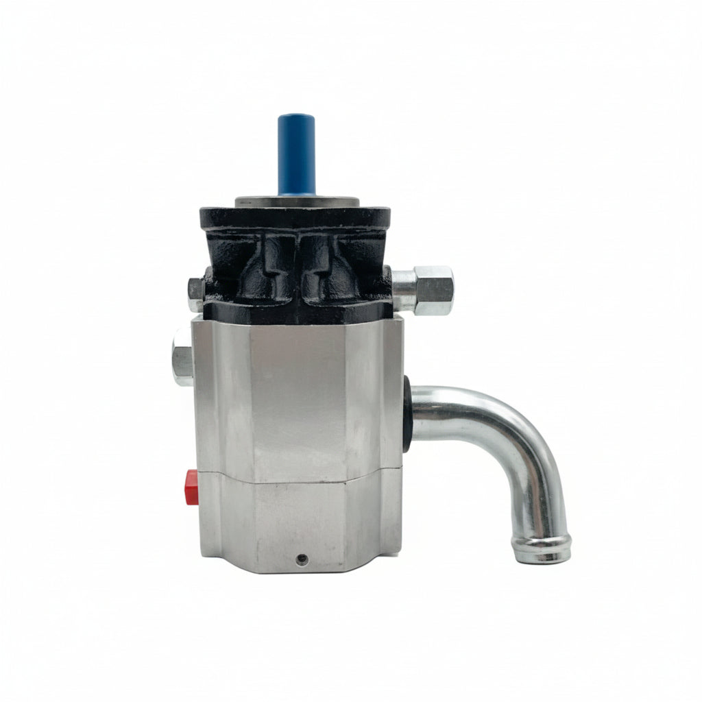 Tool Tuff 19.5 GPM Hydraulic 2-Stage Log Splitter Hydraulic Pump, Hi/Lo,w/Right-Angle Suction Fitting. Replace for Black Diamond & DHT