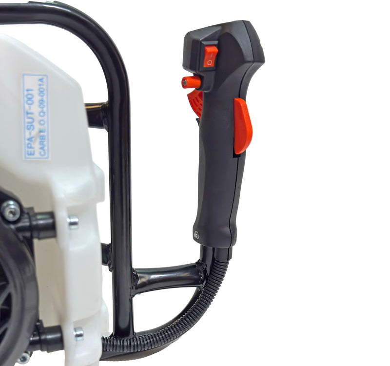 BLOWOUT SALE!  Gas Powered, 1-Person-Operated Post Hole Digger Head AND 5 Augers! 63cc / 3 hp Easy-Starting Two Stroke Engine