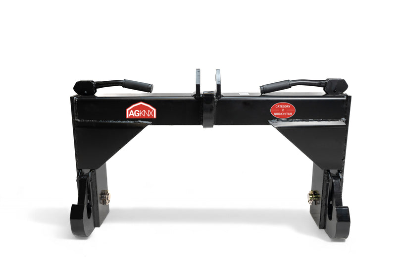 CAT 2 (Category 2) Quick Hitch for Tractor 3-Point Linkage System (includes bushings)