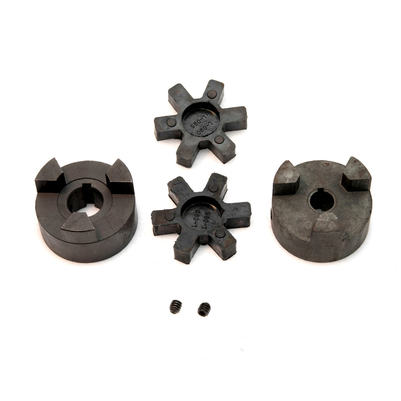 Log Splitter Parts 7/16 To 7/16 L095 3-Piece Jaw Coupling Set With Buna N Rubber 1245335 - View #9