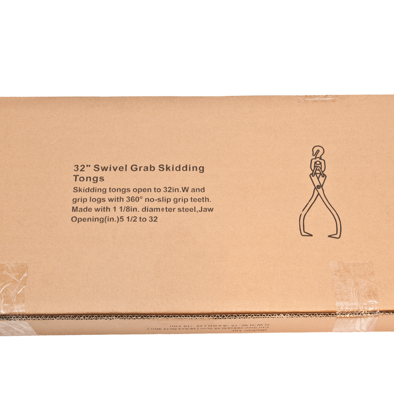 Logging/Timber Skidding Tongs - 32" - Swivel
