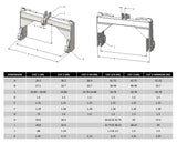 Category 1 Economy Quick Hitch. Does not Need bushings!