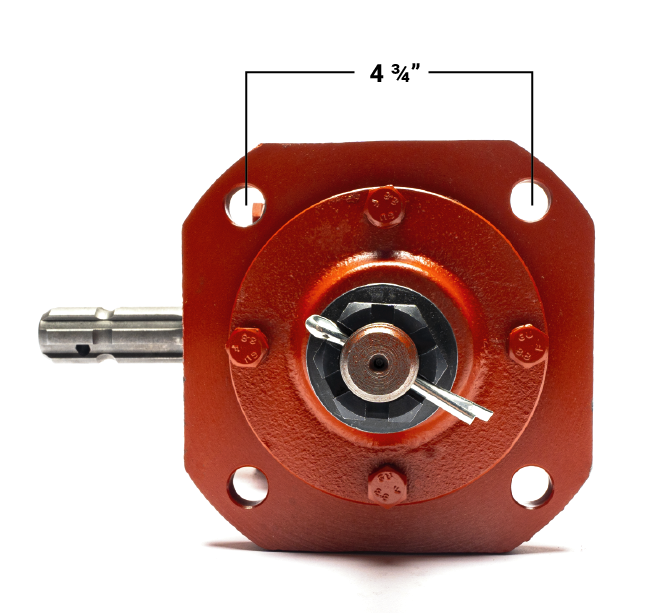RC30 40HP Rotary Cutter Gearbox with Splined Input Shaft