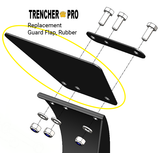 Rubber guard flap