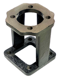 Pump Mount Bracket for Log Splitters - 2.5" Square to 2" Square - for use w/ 5-7 Hp Engines, 11-13GPM pumps
