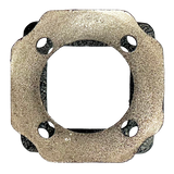 Log Splitter Hydraulic Pump Mount Bracket, 2.5" Square to 2" Square (for use w/ 5-7 Hp Engines, 11-13 gpm pumps, LO75)