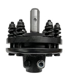 PTO Slip-Clutch Adaptor / Extender 1-3/8" x 6 Spline Female End, 1-1/4" Round Male End