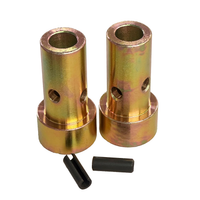 Pair! Cat 1 Quick Hitch Adapter Bushings Category One, Tractor, 3-Pt Bushing Set