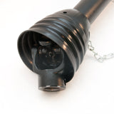 PTO Drive Line, General Purpose, Finishing Mower, Tiller, 1-3/8" x 6 Spline to 1-3/8" Round, 30" - 38", Series 4