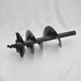 Tool Tuff 12" Diameter Compact Auger (36" Length) for 3-Point Tractor Diggers w/2" Round Shaft