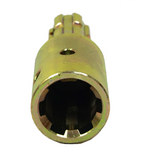 PTO Reducer / adaptor 1-3/8" x 6 Spline Female end, 1-1/8" x 6 Spline Male End