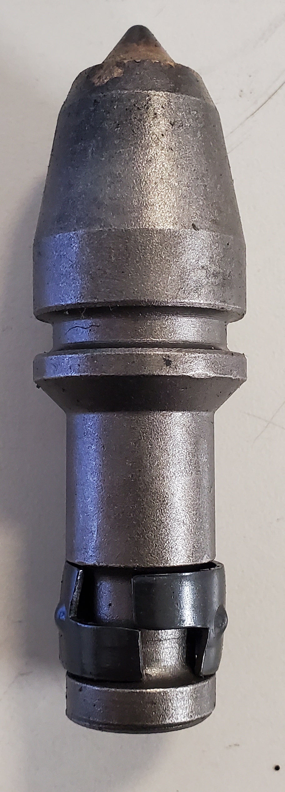 Rock auger bit for clearance 3 point hitch