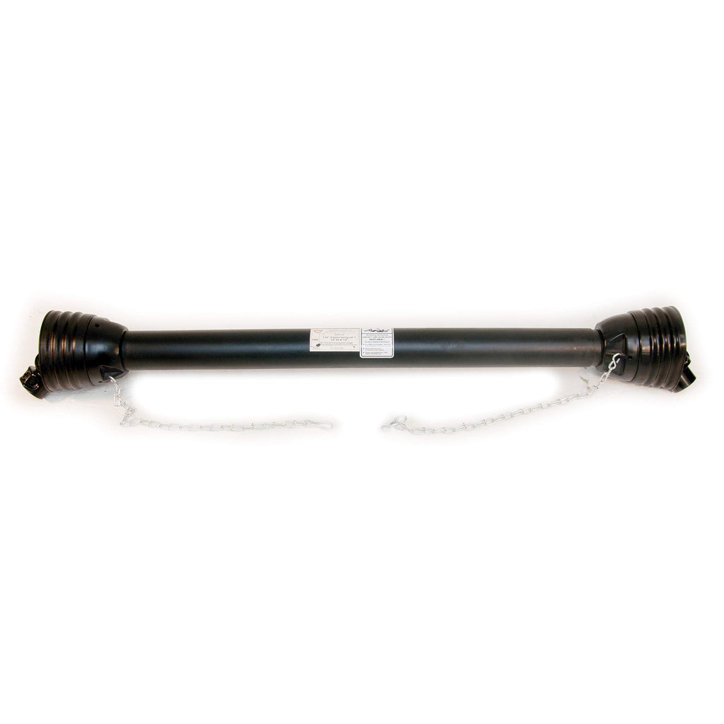 PTO Drive Line/Drive Shaft, 1-3/8x6 Spline to 1-3/8 Round, General Purpose, 5'/6' Pull Cutters 56"-82" 14 Series
