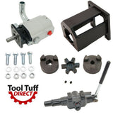 Log Splitter Build Kit: 19 GPM Pump, Mount, A7 Auto Return Valve, Bolts, Coupler - For Replacement or "Build it Yourself"