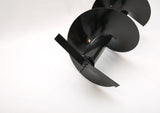 12" Diameter Auger/Drill for Hand Held Post Hole Digger/Earth or Ice Auger, 3/4" Mounting Shaft