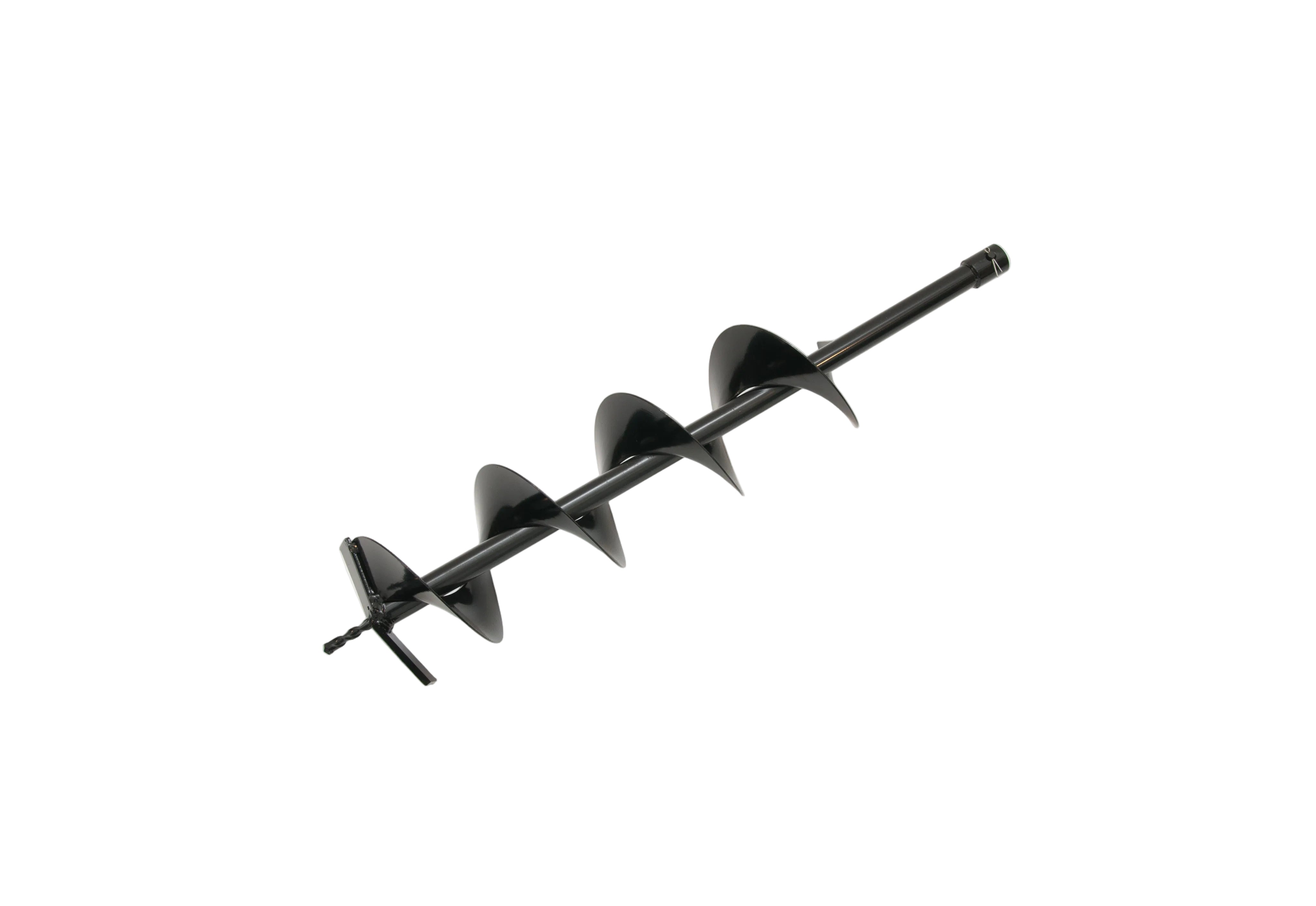 6-Pack Earth Auger Drill Bits For Gas Post Hole Digger - 3/4" Shaft, Cast Steel