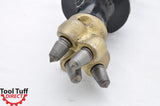 Tool Tuff Earth Auger Industrial Duty Rock Auger, 6" Diameter, Hex Drive, Interchangeable Standard Edges
