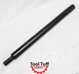 Tool Tuff Auger Hex-Drive Auger Extension - 48", Fits 2" Hex Drive Powerhead