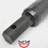 Tool Tuff Earth Auger Hex-Drive Auger Extension - 60"  Industrial-Duty, Fits 2" Hex Drive or 2-9/16" powerhead