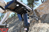 Tool-Tuff Hydraulic Post Hole Digger for Skid Steers (Earth / Rock Auger Combo Options)