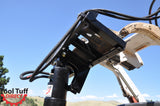 Tool-Tuff Hydraulic Post Hole Digger for Skid Steers (Earth / Rock Auger Combo Options)