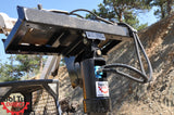 Tool-Tuff Hydraulic Post Hole Digger for Skid Steers (Earth / Rock Auger Combo Options)