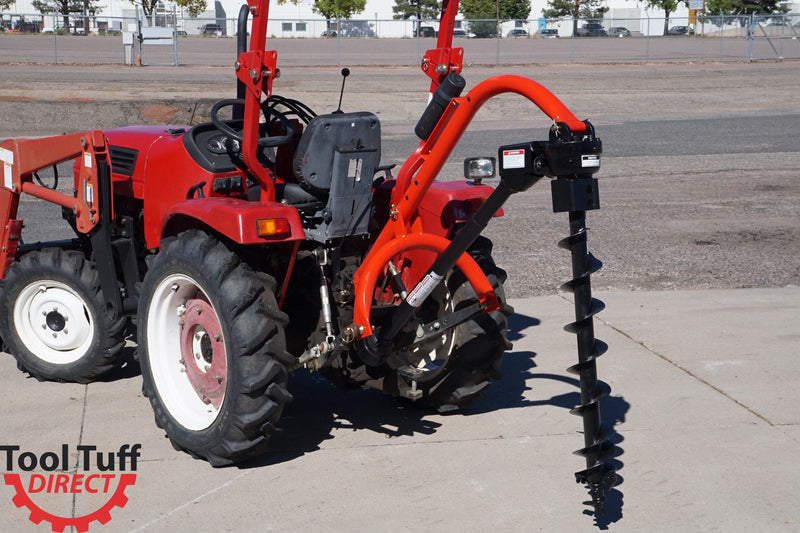 AGKNX Model 650 Tractor-Mounted 3-Pt Post Hole Digger w/ Optional Auger Combos - for Category I Tractors
