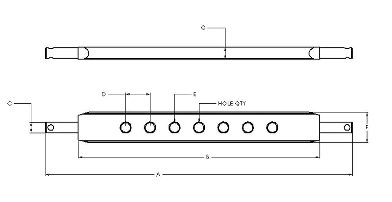 Drawbar - CAT 2