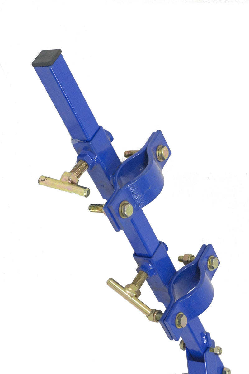 AgKnx Tall Gate Wheel - Spring Loaded Height Auto-Adjust for Gates w/ High Ground Clearance