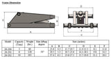 3 Ton Hydraulic Power Hoist for Dump Trailer