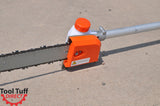 Tool Tuff Gas Powered Pole Chain Saw, 8' - 14' Telescoping Reach, 22.5 cc 2-Stroke - The REAL DEAL!