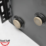 25 Gallon Hydraulic Fluid Reservoir Tank, Vertical-Mount, w/Temp Gauge, Sight-Gauge & Breather/Strainer Fill Cap