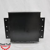 Tool-Tuff 7-Gallon Hydraulic Fluid Reservoir Tank, Horizontal-Mount, w/Temp Gauge, Sight-Gauge & Breather/Strainer Fill Cap